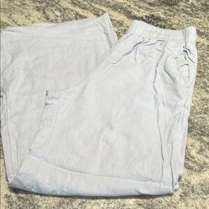 Abercrombie & Fitch Light Blue Wide Leg Pants